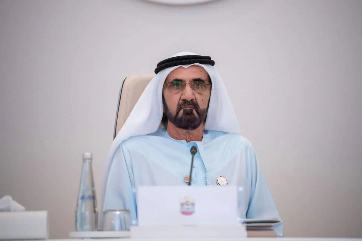 Sheikh Mohammed bin Rashid Al Maktoum Vice President and Prime Minister of the UAE and Ruler of Dubai